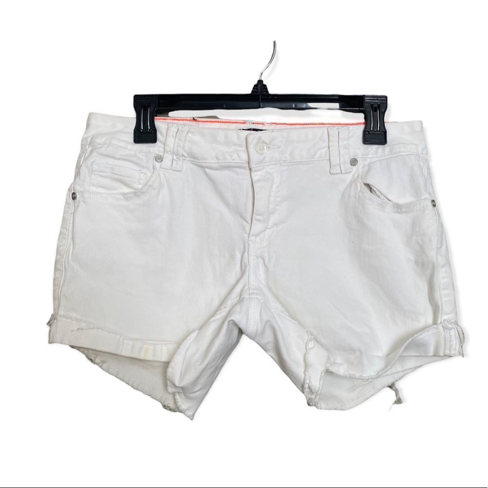 BOOMBOOM Jeans White Denim Shorts